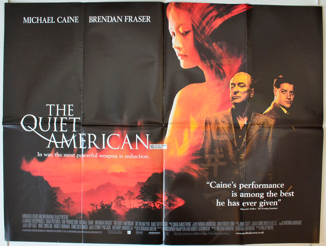 The Quiet American Original British Quad Poster - Movie Poster