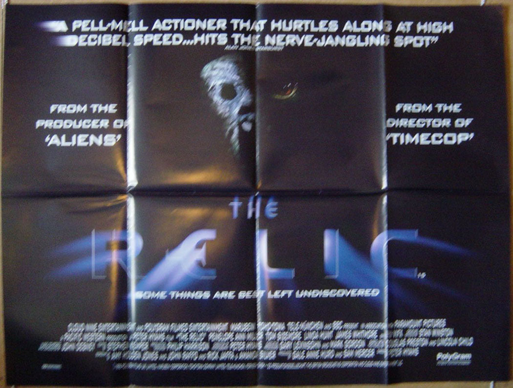 The Relic  Original Quad Movie Poster  