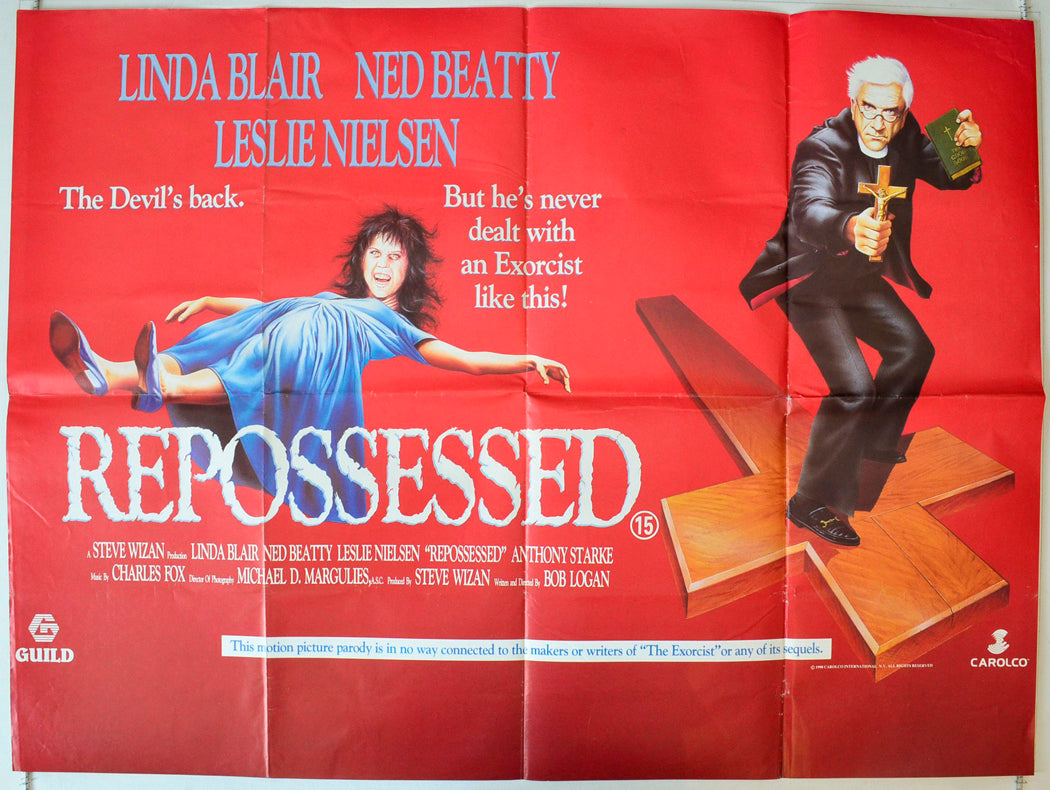 Repossessed Original British Quad Poster - Movie Poster