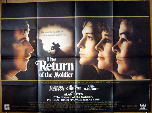 Return Of The Soldier  Original Quad Movie Poster  