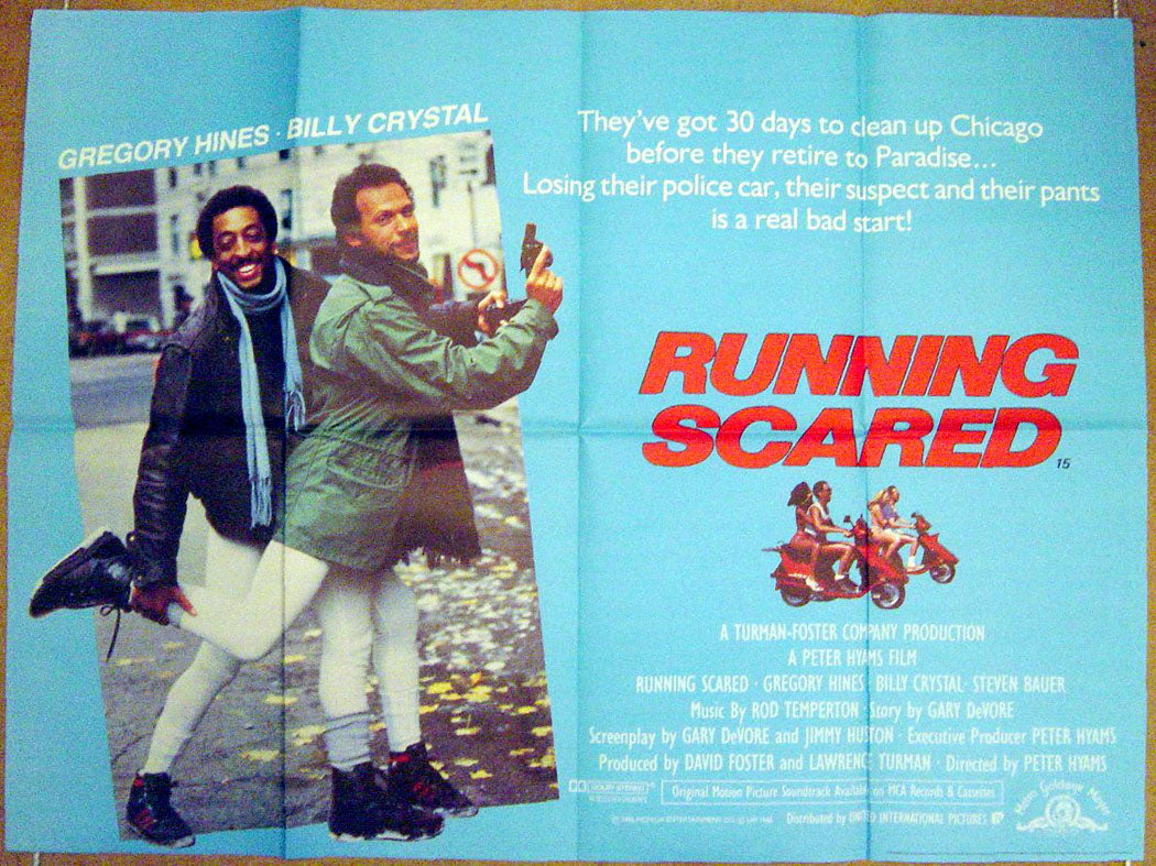 Running Scared  Original Quad Movie Poster  