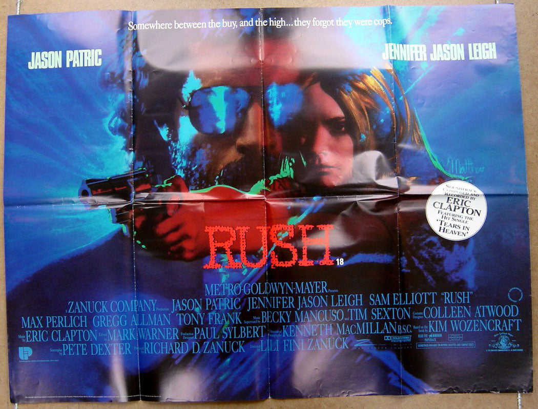 Rush  Original Quad Movie Poster  