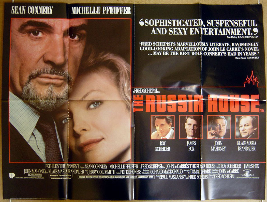 The Russia House  Original Quad Movie Poster  