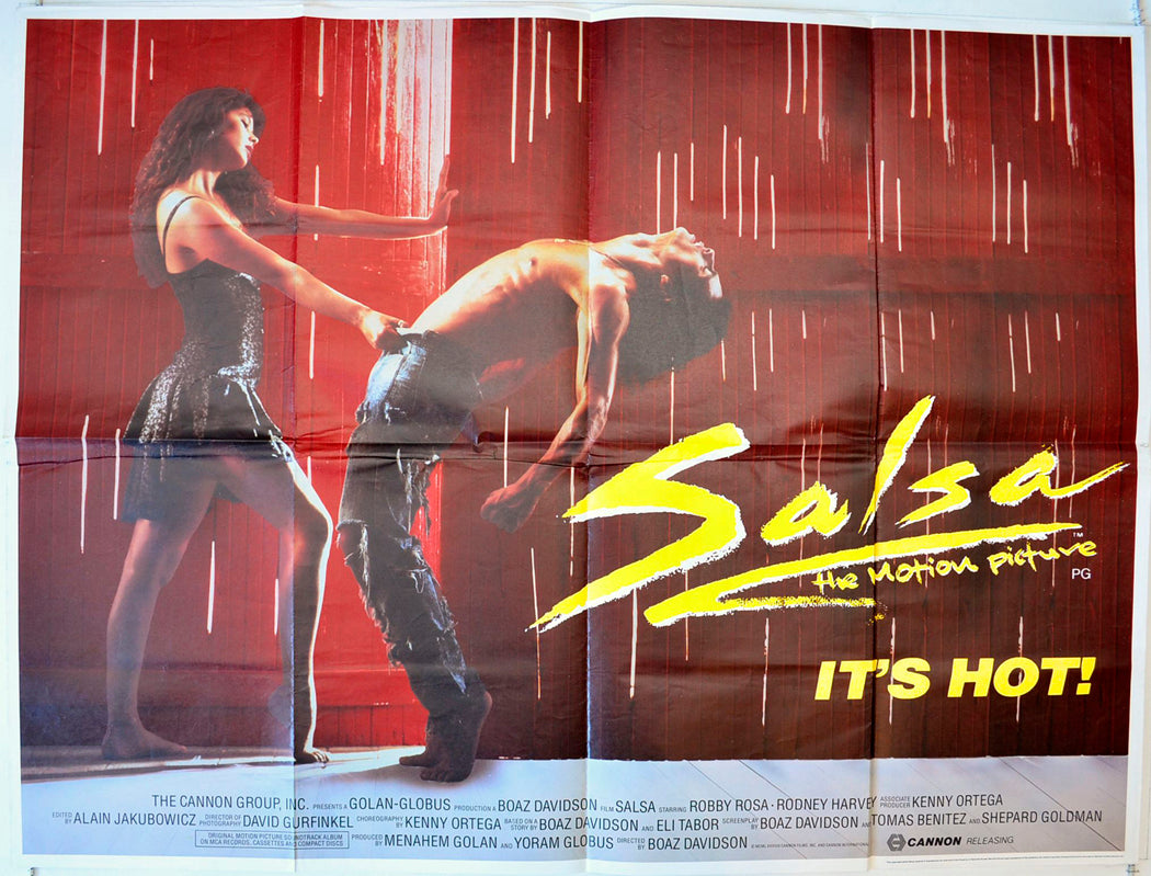 Salsa : The Movie Original British Quad Poster - Movie Poster