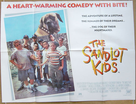 The Sandlot Kids  Original Quad Movie Poster  