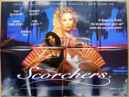 Scorchers  Original Quad Movie Poster  