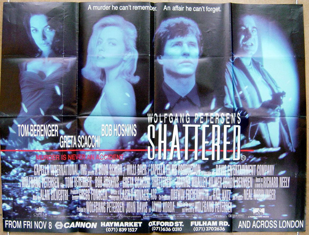 Shattered  Original Quad Movie Poster  