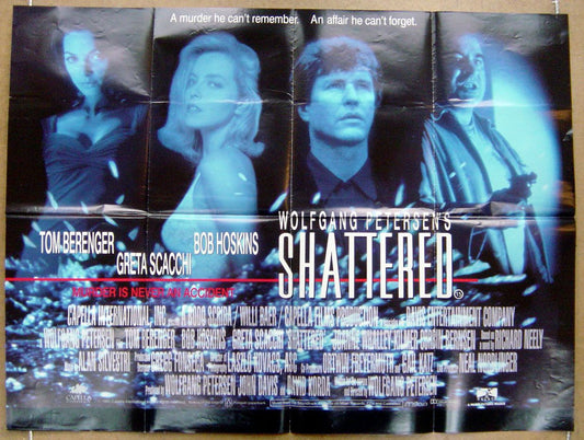 Shattered  Original Quad Movie Poster  