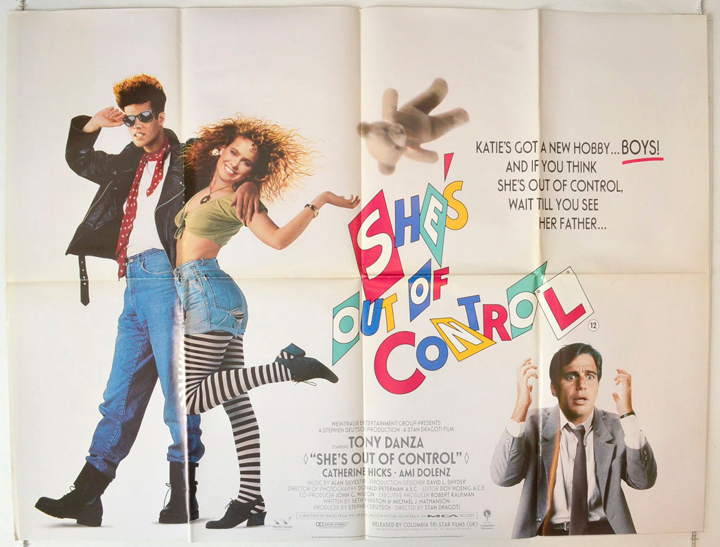 She's Out Of Control Original British Quad Poster - Movie Poster