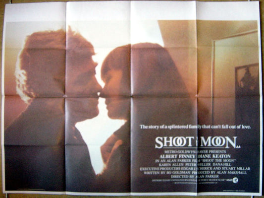 Shoot The Moon  Original Quad Movie Poster  