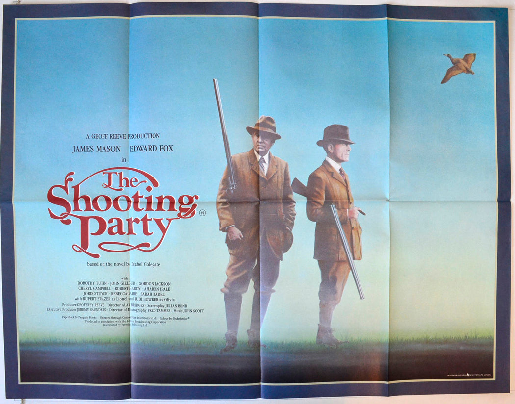 The Shooting Party Original British Quad Poster - Movie Poster