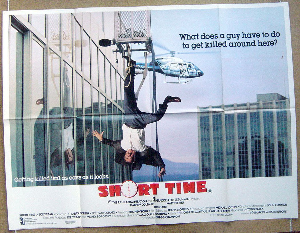 Short Time  Original Quad Movie Poster  