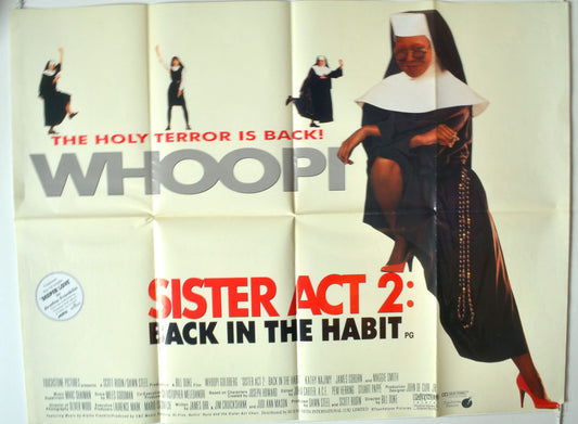 Sister Act 2   Original British Quad Poster - Movie Poster