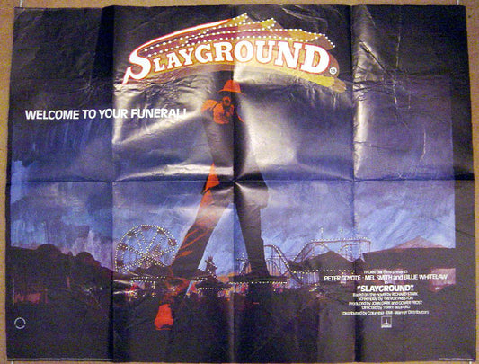 Slayground  Original Quad Movie Poster 