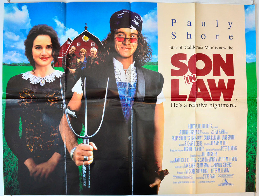 Son In Law Original British Quad Poster - Movie Poster