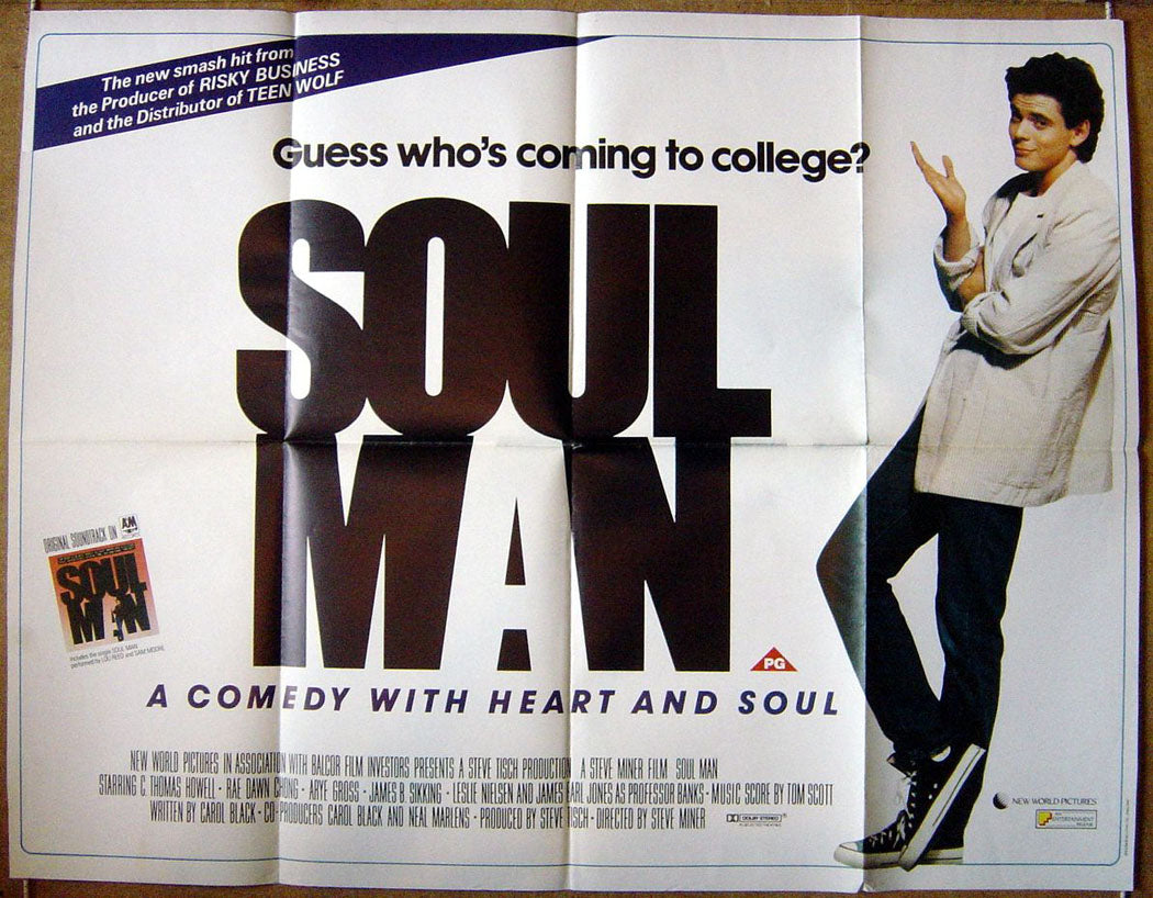 Soul Man  Original Quad Movie Poster  