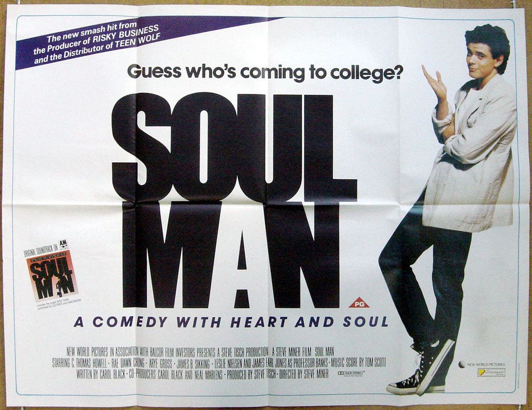 Soul Man  Original Quad Movie Poster  