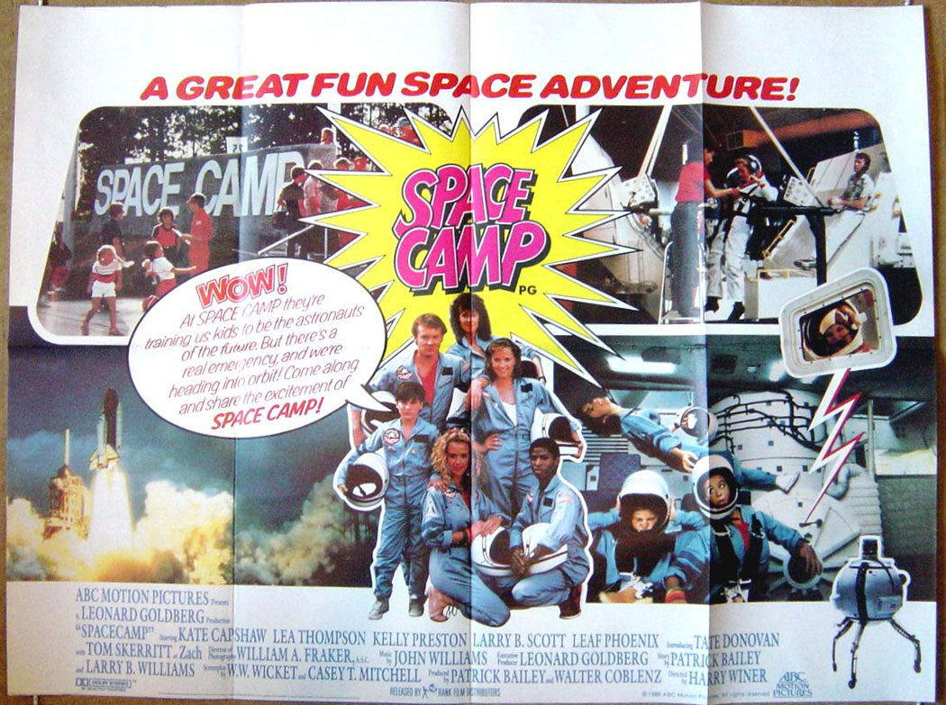 Space Camp  Original Quad Movie Poster  