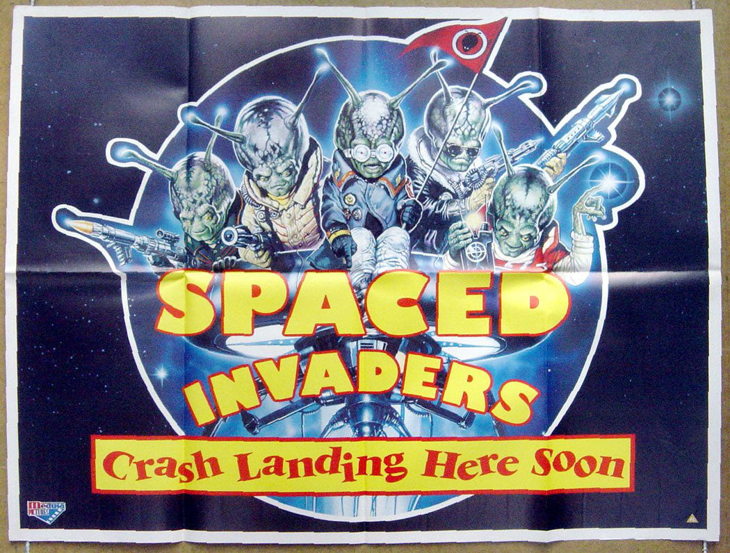 Spaced Invaders  (Teaser)  Original Quad Movie Poster  