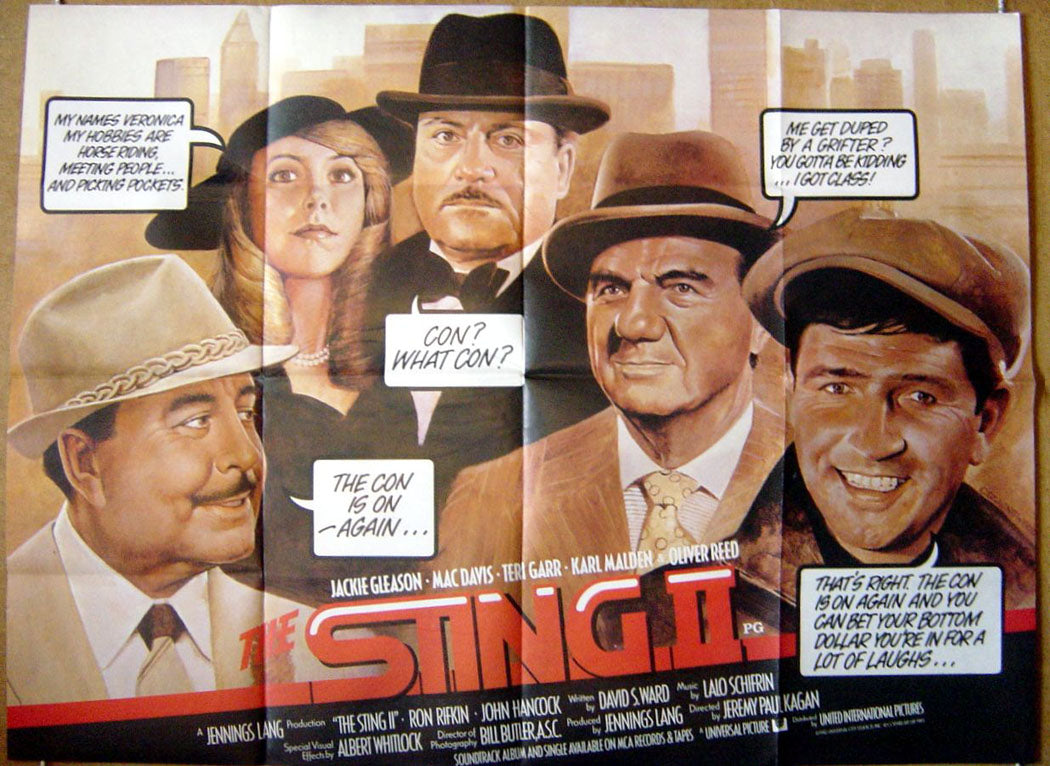 The Sting II  Original Quad Movie Poster  