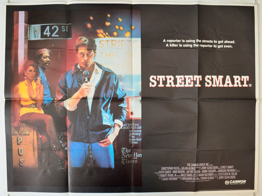 Street Smart Original British Quad Poster - Movie Poster