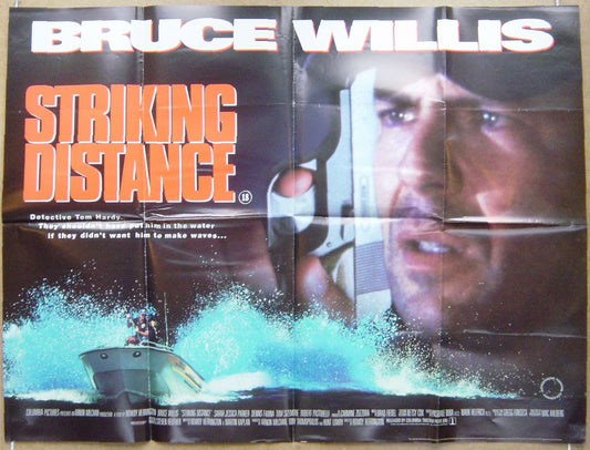 Striking Distance  Original Quad Movie Poster  