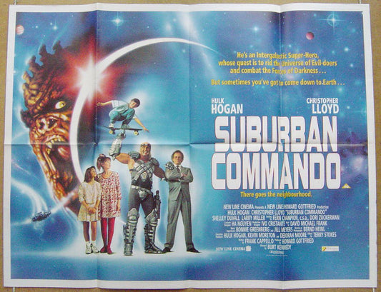 Suburban Commando  Original Quad Movie Poster  