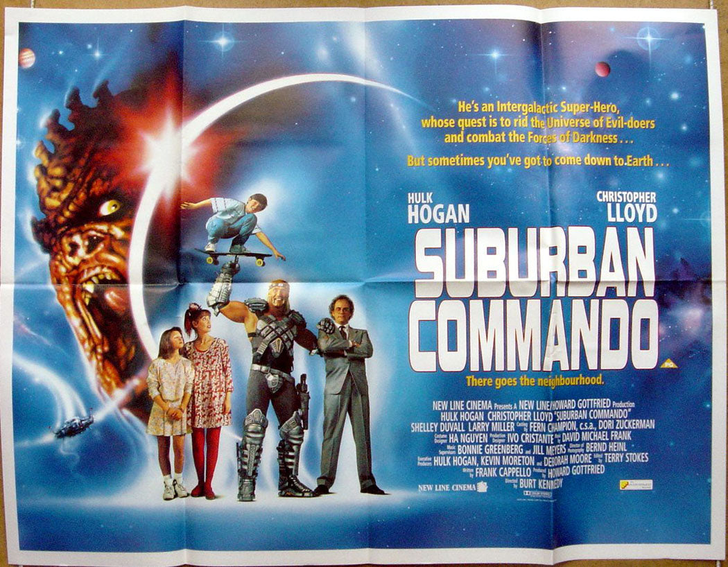 Suburban Commando  Original Quad Movie Poster  