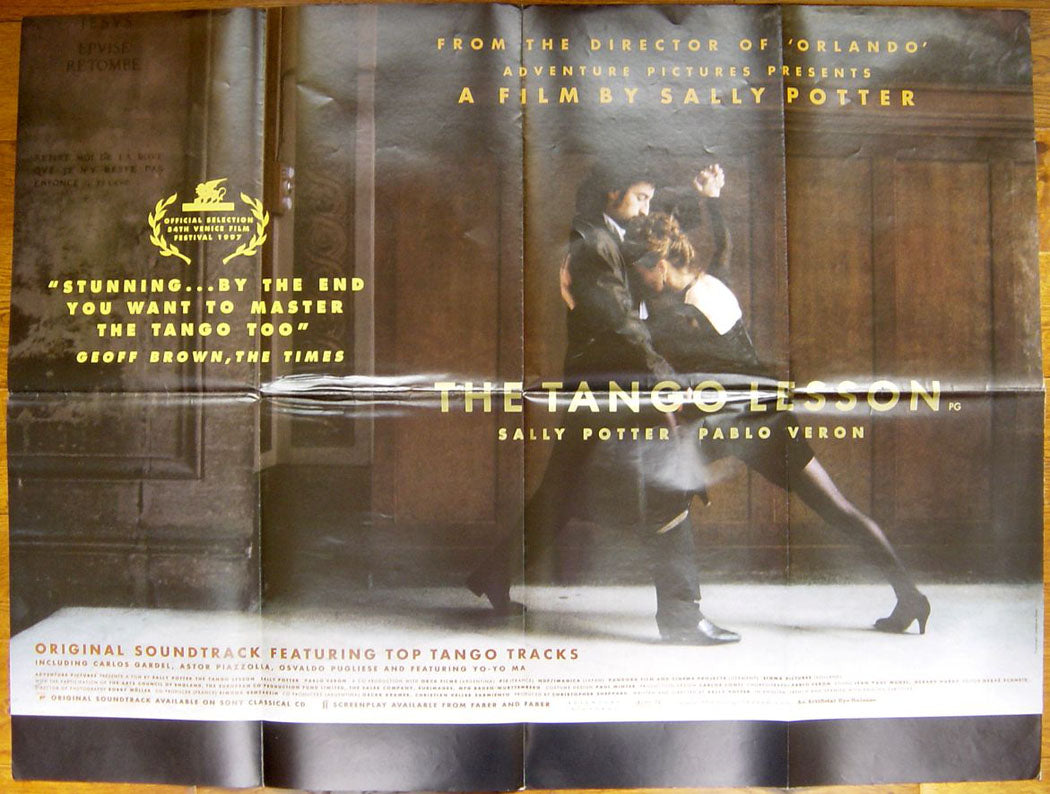 The Tango Lesson  (a.k.a. La leçon de tango)  Original Quad Movie Poster  