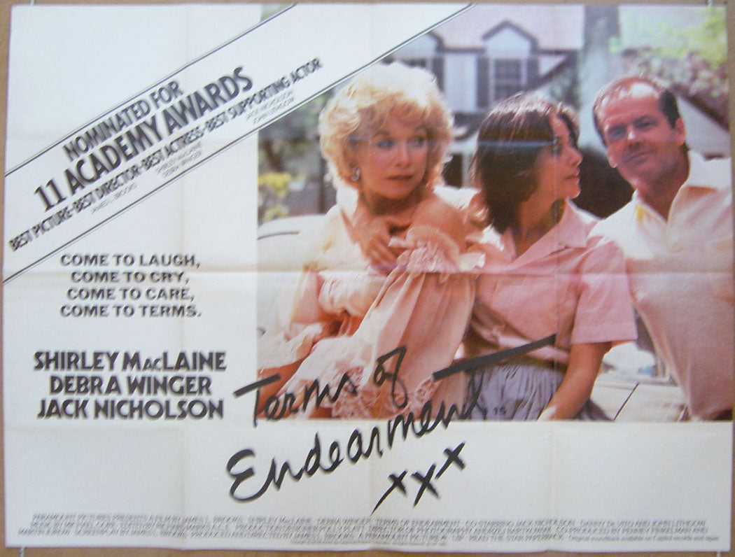 Terms Of Endearment  (Awards Version)  Original Quad Movie Poster  