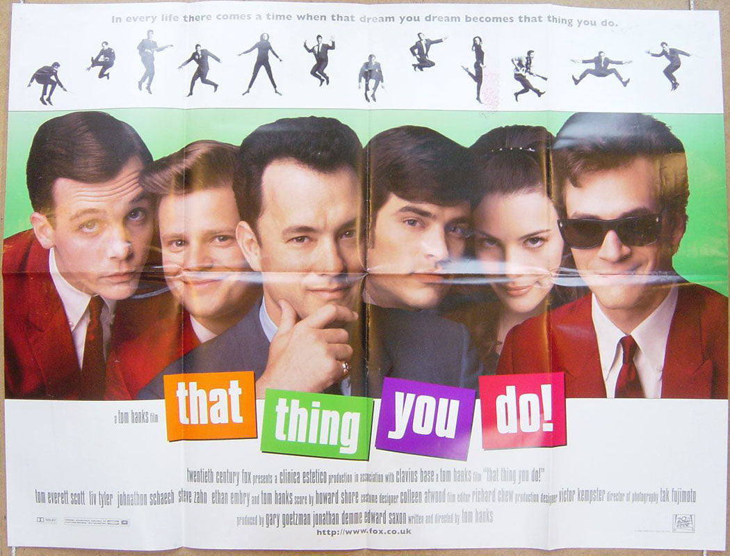 That Thing You Do  Original Quad Movie Poster  