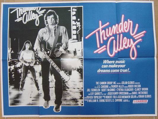 Thunder Alley  Original Quad Movie Poster  