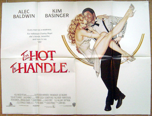 Too Hot To Handle  Original Quad Movie Poster  