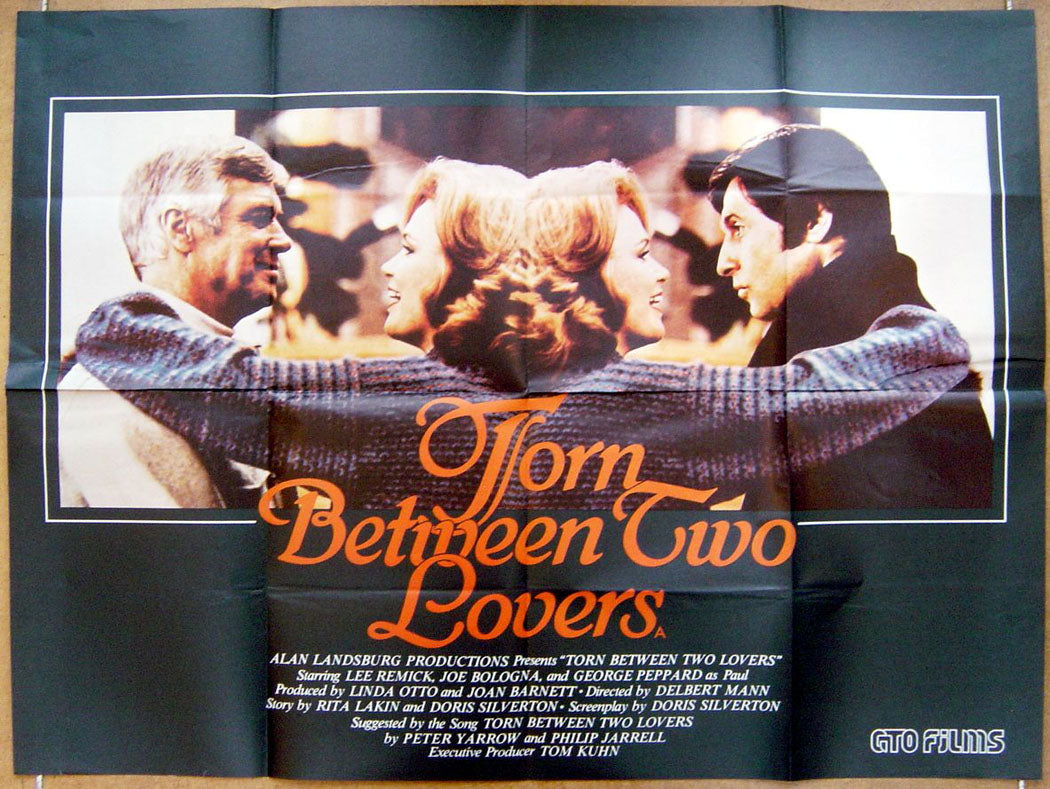 Torn Between Two Lovers  Original Quad Movie Poster  