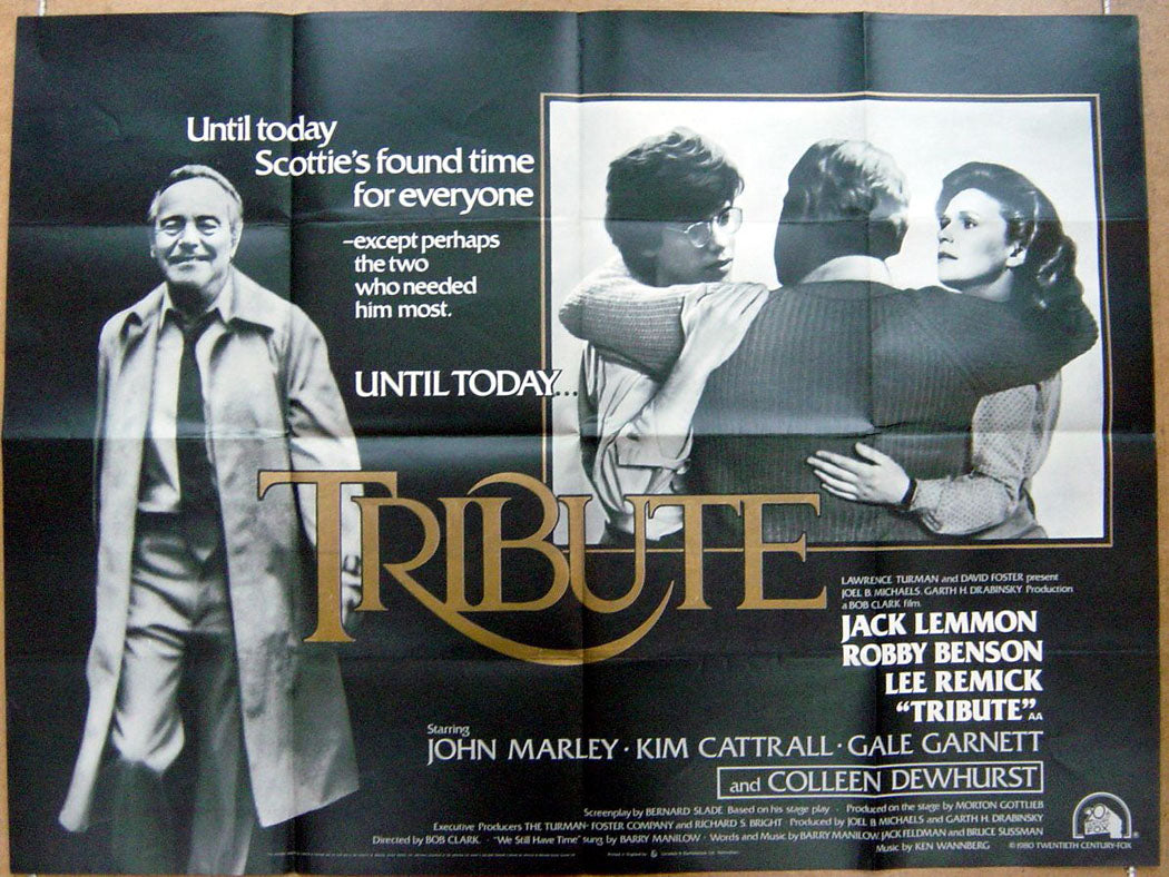 Tribute  Original Quad Movie Poster  