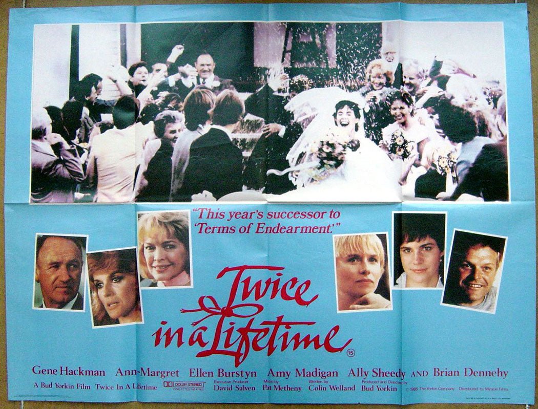 Twice In A Lifetime  Original Quad Movie Poster  