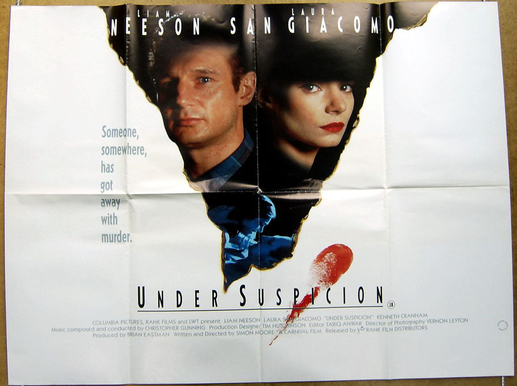 Under Suspicion  Original Quad Movie Poster  