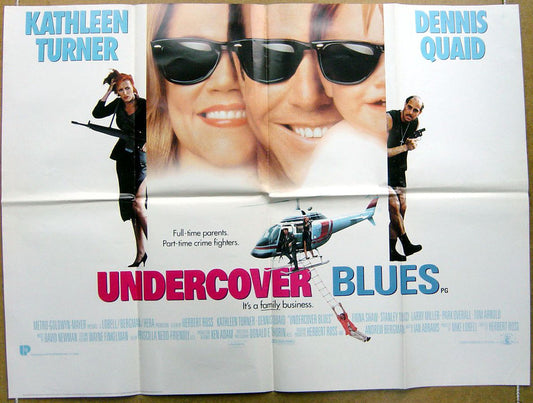 Undercover Blues  Original Quad Movie Poster 