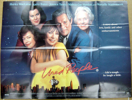 Used People  Original Quad Movie Poster  