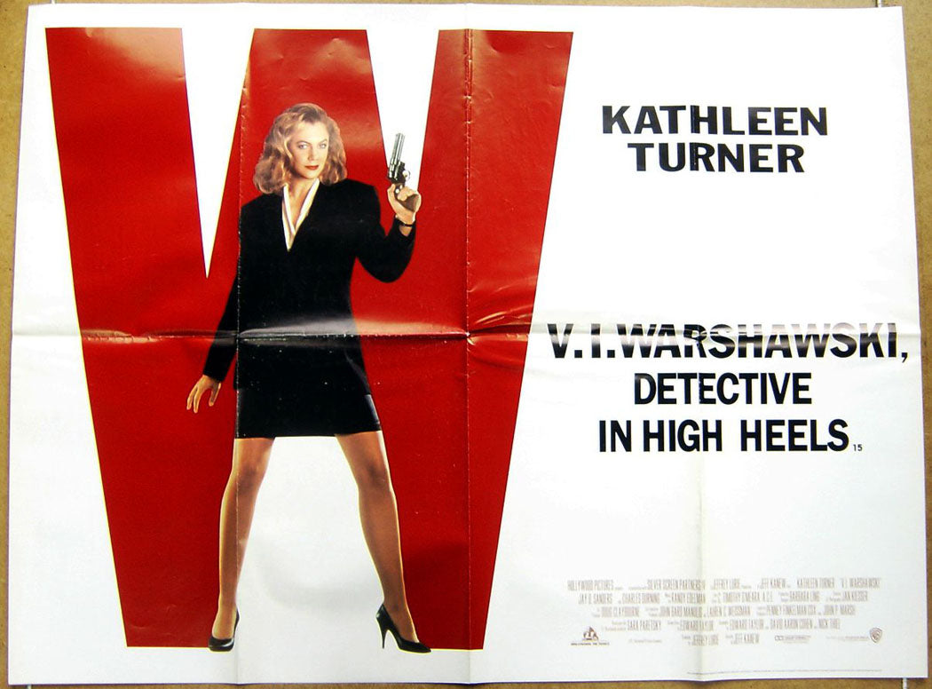 V.I. Warshawski  Original Quad Movie Poster  