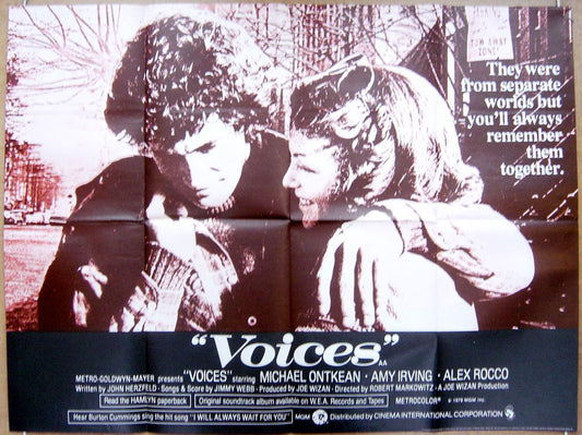 Voices  Original Quad Movie Poster  