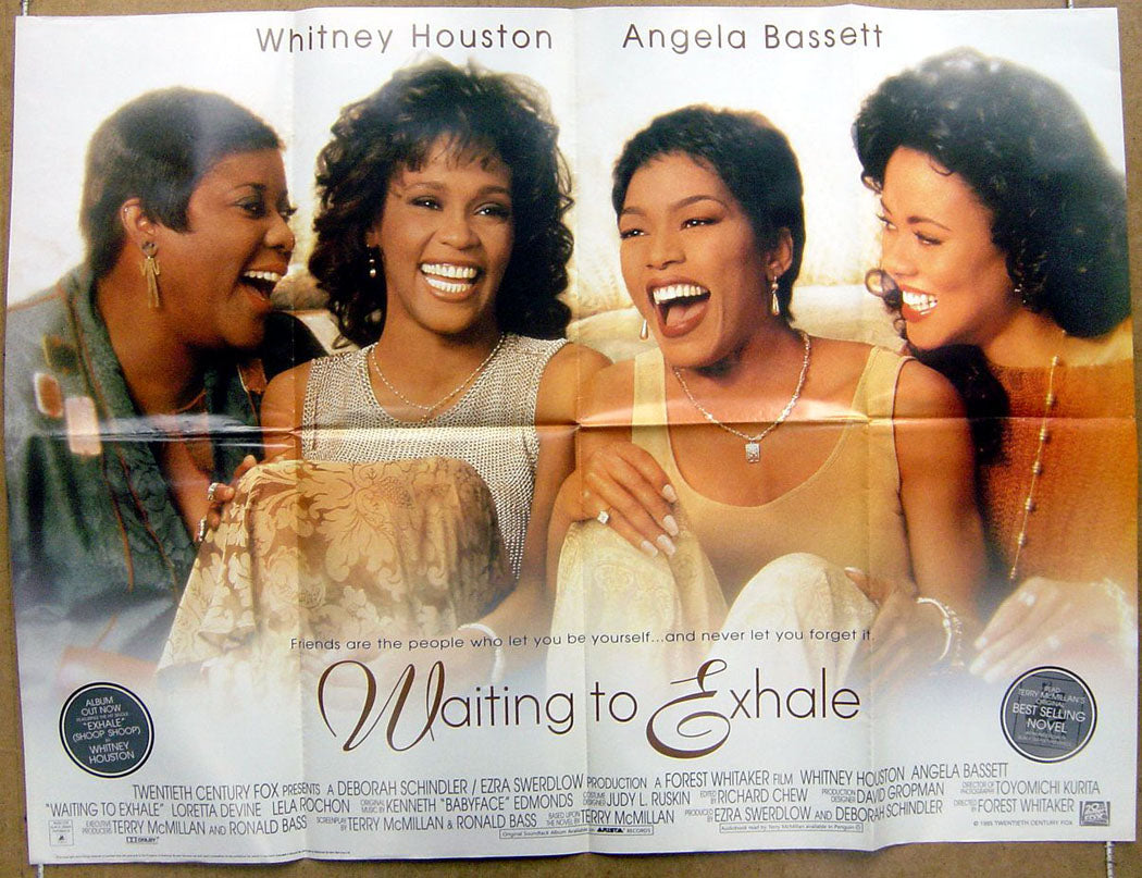 Waiting To Exhale  Original Quad Movie Poster  