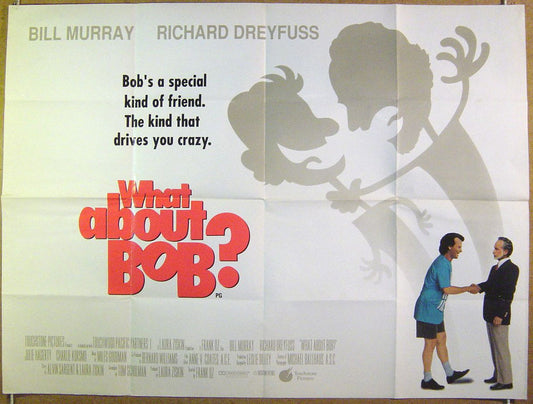 What About Bob  Original Quad Movie Poster  