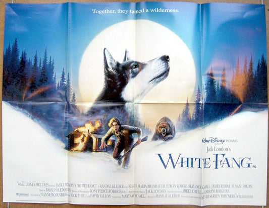 White Fang  Original Quad Movie Poster  