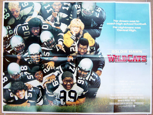 Wildcats  Original Quad Movie Poster  