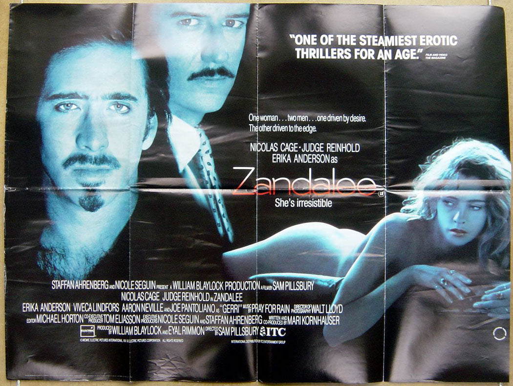 Zandalee  Original Quad Movie Poster  