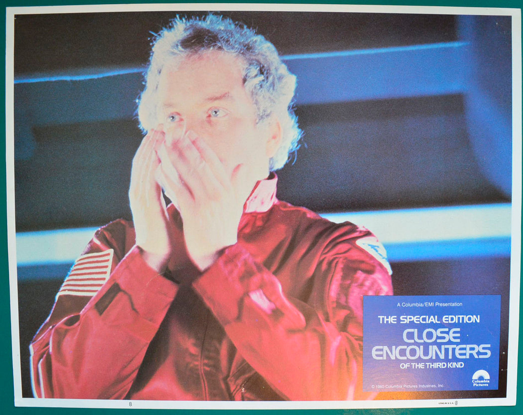 Close Encounters Of The Third Kind : The Special Edition Original USA Cinema Lobby Card #8 