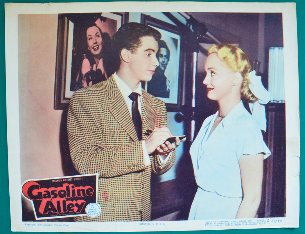 Gasoline Alley Original USA Cinema Lobby Card #7 