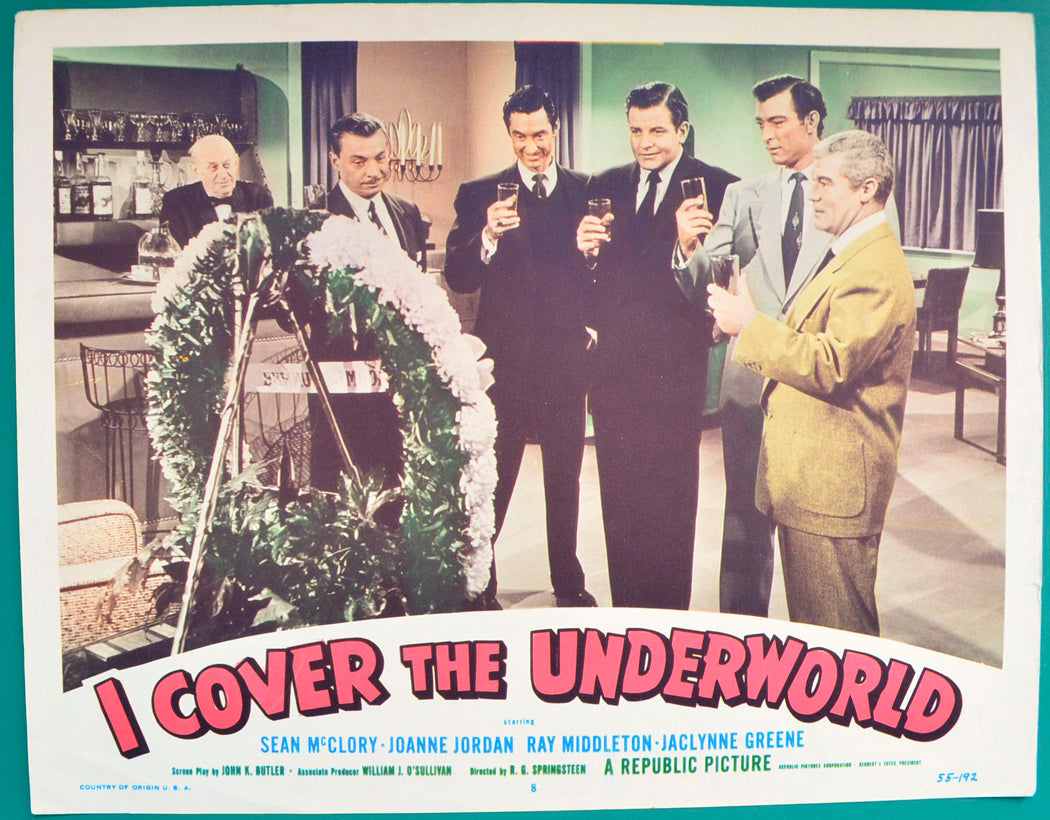 I Cover The Underworld Original USA Cinema Lobby Card #8 