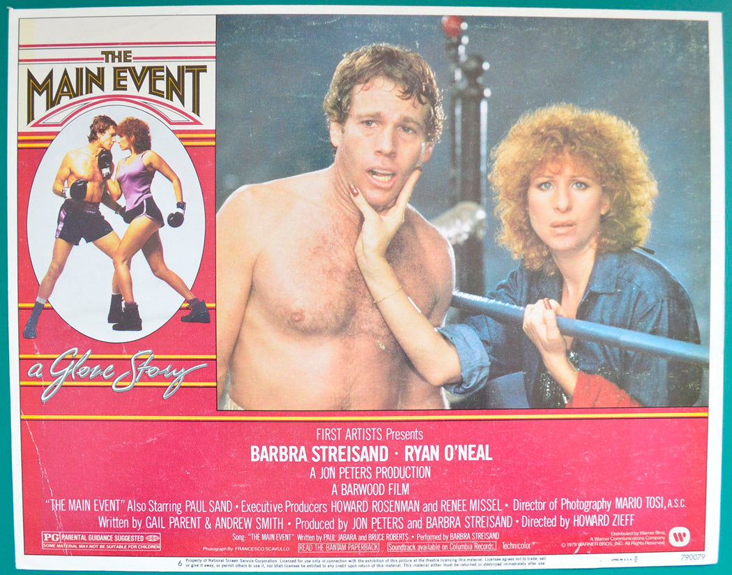 The Main Event Original USA Cinema Lobby Card #6 